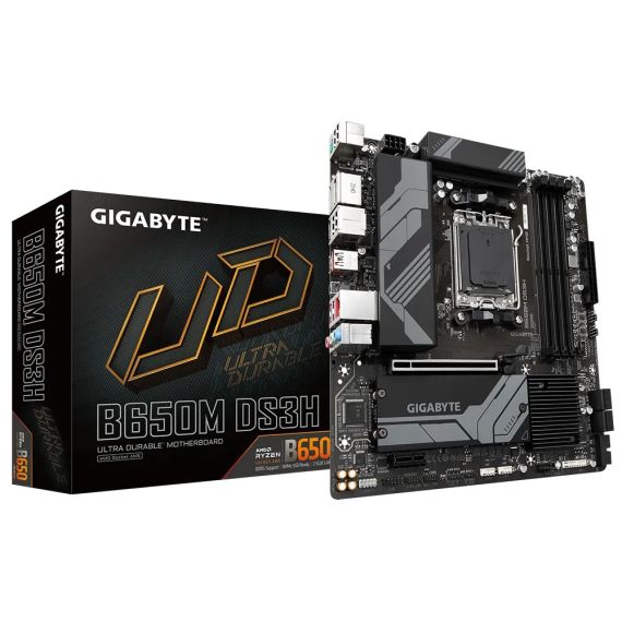 МАТЕРИНСКАЯ ПЛАТА GIGABYTE B650M DS3H / AM5 / B650