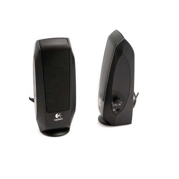 LOGITECH S120 SPEAKERS 2.0 ( RMS 2.2W, 2X1.1W ), BLACK