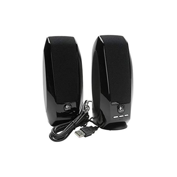 LOGITECH S150 SPEAKERS 2.0 (RMS 1.2W, 2X0.6W), DIGITAL USB SPEAKER, BLACK