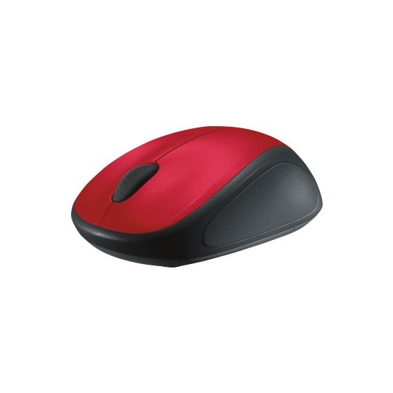 LOGITECH WIRELESS MOUSE M235 RED, OPTICAL MOUSE, NANO RECEIVER,