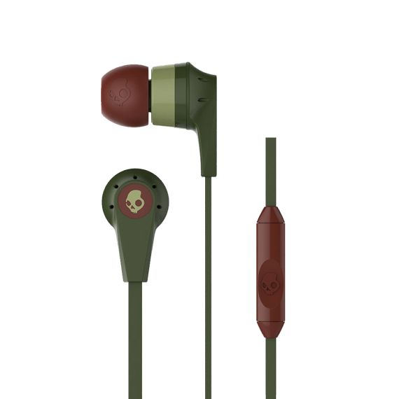 SKULLCANDY S2IKJY-529 INK'D 2.0 OLIVE/BURGUNDY/SAGE MIC1