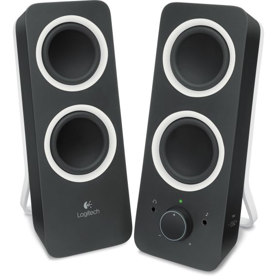 LOGITECH Z200 SPEAKERS 2.0 ( RMS 5W, 2X2.5W), STEREO HEADPHONE JACK,