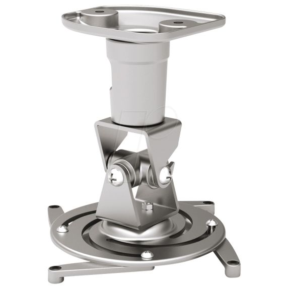 PUREMOUNTS PM-SPIDER-PLUS-S SUSPENSION BRACKET FOR PROJECTOR, CEILING TO PROJECTOR 225MM, TILT: +/- 180°, SWIVEL:180°, ROTADE: 360°, MAX 15KG, SILVER