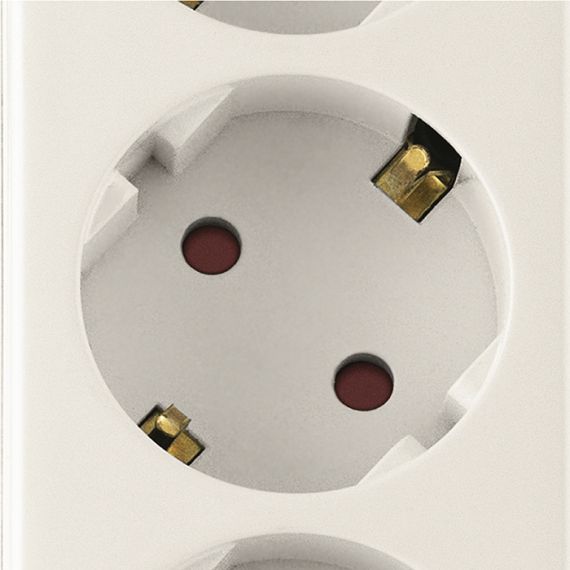 SURGE PROTECTOR SVEN SF-05LU, 5 SOCKETS + 2 USB (2,4 A) , 1.8M, WHITE,