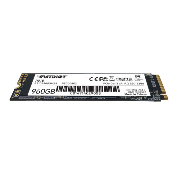 M.2 NVME SSD PATRIOT P310 960GB