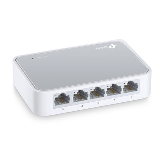 КОММУТАТОР TP-LINK TL-SF1005D / 5 PORT / 100MB / RJ45 / PLASTIC CASE