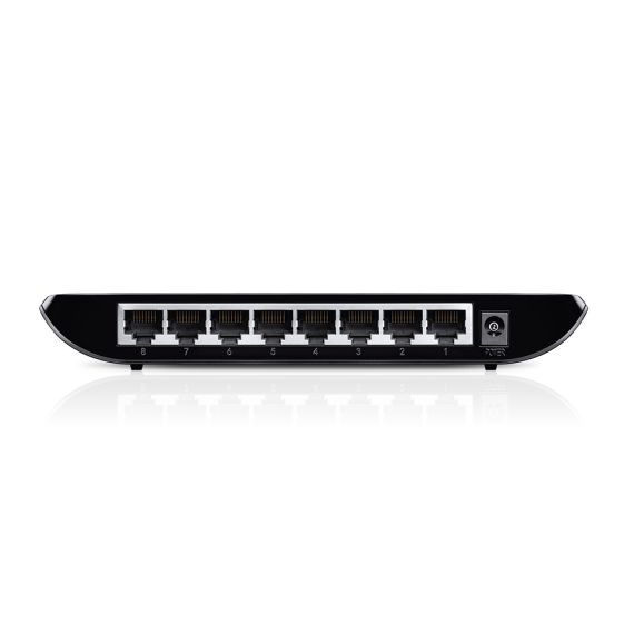 TP-LINK TL-SG1008D  8-PORT GIGABIT SWITCH, 8 10/100/1000M RJ45 PORTS, PLASTIC CASE