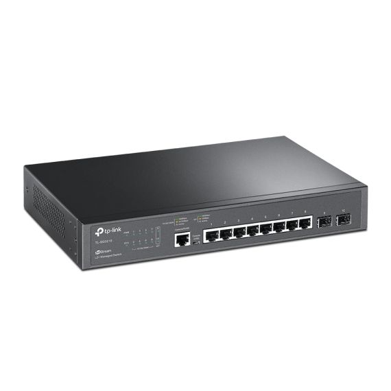КОММУТАТОР TP-LINK TL-SG3210 / 8 PORT / GIGABIT / RJ45