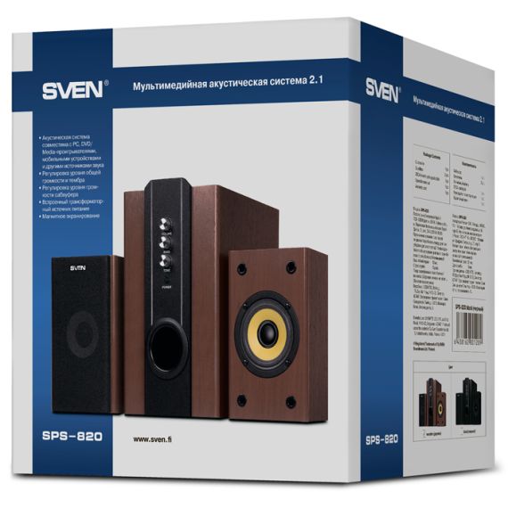 SVEN SV SPS-820 WOODEN