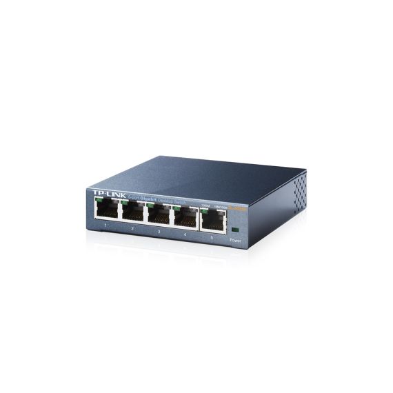 КОММУТАТОР TP-LINK TL-SG105 / 5 PORT / GIGABIT / RJ45 /