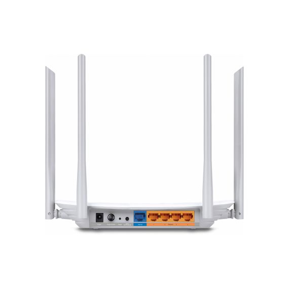 WIRELESS ROUTER TP-LINK ARCHER C50 / AC1200 DUAL BAND / WI-FI5 / 1WAN+4LAN / 2 EXTERNAL ANTENNAS