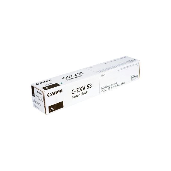 TONER CANON C-EXV53 BLACK (XXXG/APPR. 42100 PAGES 6%) FOR IR ADV 45XXI