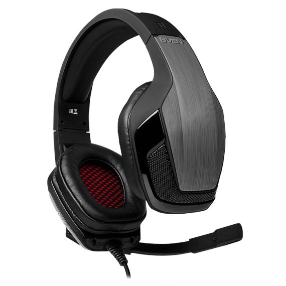 НАУШНИКИ SVEN AP-U995MV, BLACK/RED