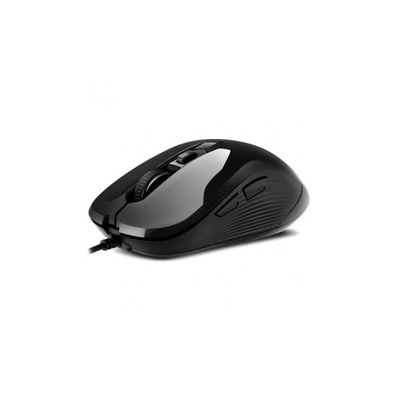 SVEN RX-520S, OPTICAL MOUSE, ANTISTRESS SILENT 3200 DPI, USB, BLACK