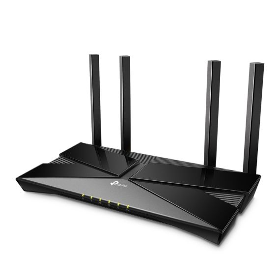 WIRELESS ROUTER TP-LINK  ARCHER AX20 / AC1800 DUAL BAND / WI-FI6 / GIGABIT / 1WAN+4LAN / 4 EXTERNAL ANTENNA