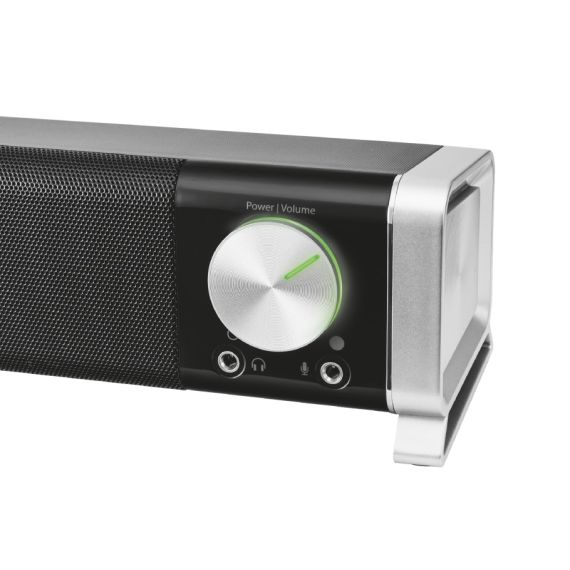TRUST ASTO SOUNDBAR FOR PC & TV, 12W, BLACK