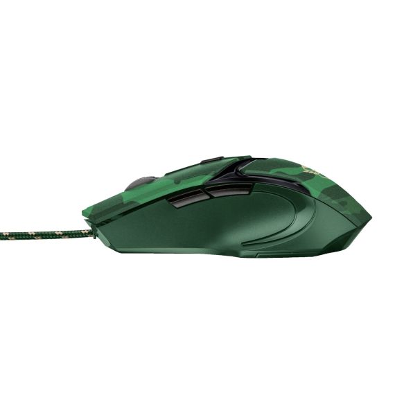 TRUST GAMING GXT 101D GAV MOUSE - JUNGLE CAMO, 600 - 4800 DPI, 6 BUTTON,