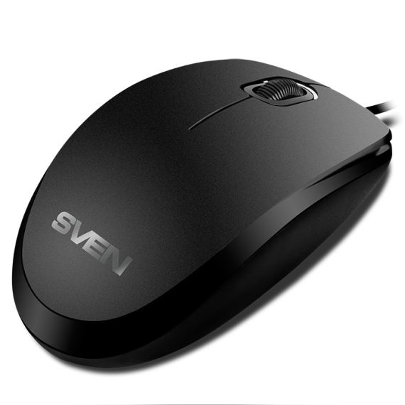 SVEN KB-S320C, KEYBOARD 104 KEYS + MOUSE (OPTICAL 800 DPI, 3+1 (SCROLL WHEEL)), WATERPROOF DESIGN, 1.5M, USB, BLACK