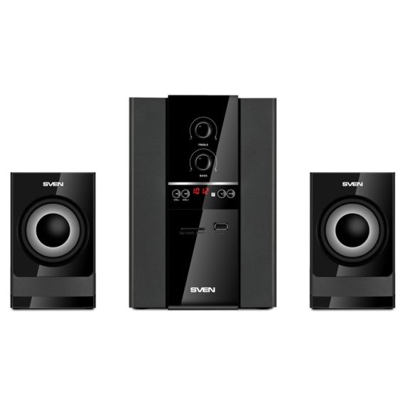 КОЛОНКИ 2.1 SVEN MS-1821 / 44W RMS / BLUETOOTH / BLACK