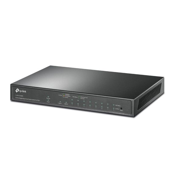 КОММУТАТОР TP-LINK TL-SG1210MPE / 9 PORT + 1 COMBO SFP/RJ45