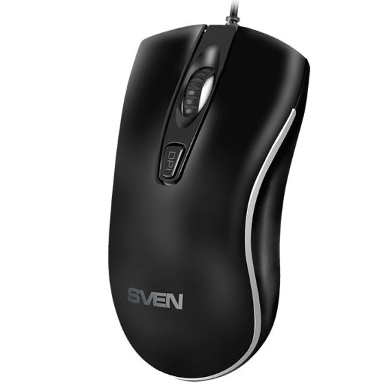 ОПТИЧЕСКАЯ МЫШИ SVEN RX-530S / 1200 DPI / USB / BLACK