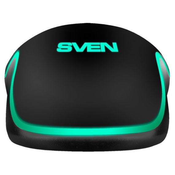 ОПТИЧЕСКАЯ МЫШИ SVEN RX-530S / 1200 DPI / USB / BLACK