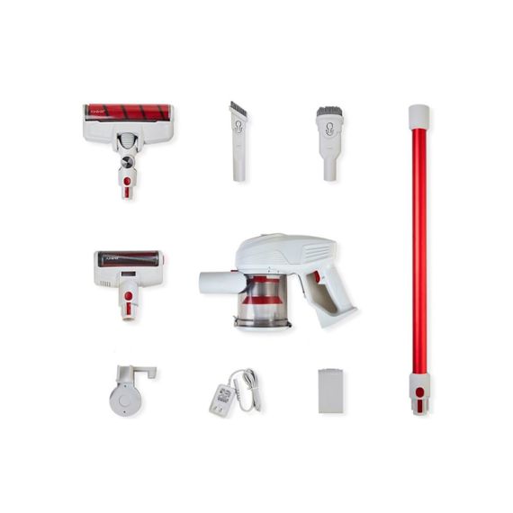 XIAOMI "JIMMY JV51" EU, WHITE, HANDHOLD CORDLESS VACUUM CLEANER, SUCTION 115AW, 4 MULTIFUNCTIONAL BRUSH HEADS, CLEAN 350M2 ON A FULL CHARGE, HEPA FILTER SYSTEM, 1.5KG