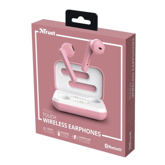 НАУШНИКИ TRUST  PRIMO TOUCH BLUETOOTH / PINK