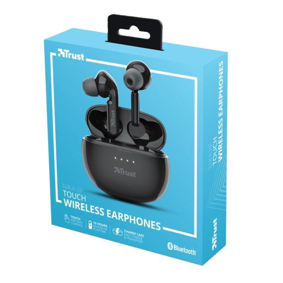 CASTI TRUST  NIKA TOUCH XP  BLUETOOTH / BLACK