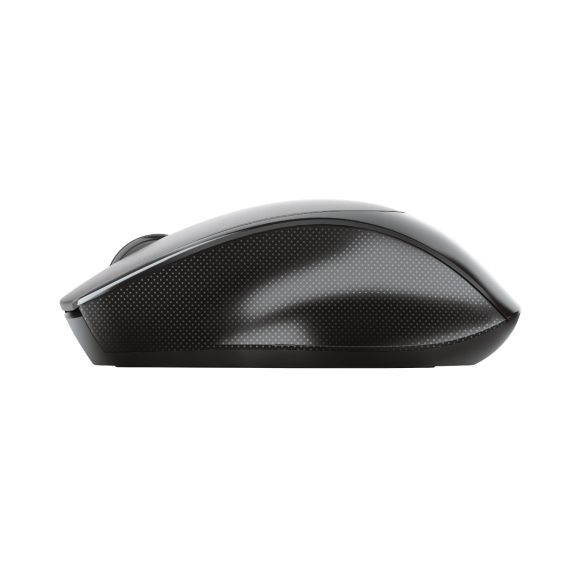 TRUST ZAYA WIRELESS RECHARGEABLE OPTICAL MOUSE, 2.4GHZ, NANO RECEIVER, 800/1600 DPI, 4 BUTTON, USB, BLACK