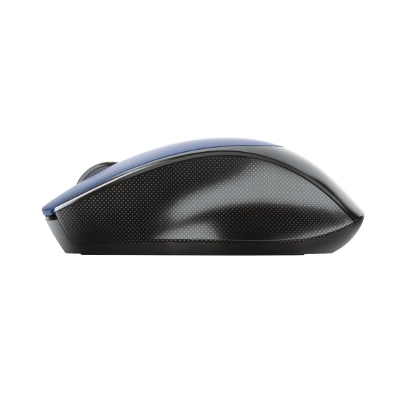 TRUST ZAYA WIRELESS RECHARGEABLE OPTICAL MOUSE, 2.4GHZ, NANO RECEIVER, 800/1600 DPI, 4 BUTTON, USB, BLUE