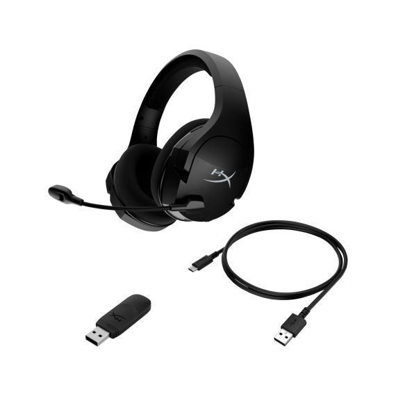 CASTI GAMING WIRELESS HYPERX CLOUD STINGER CORE, BLACK, [4P4F0AA]