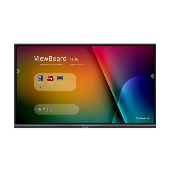 74.5" ИНТЕРАКТИВНЫЙ ДИСПЛЕЙ VIEWSONIC IFP7550-3 / 4K / 3G RAM / 32GB STORAGE / BLACK