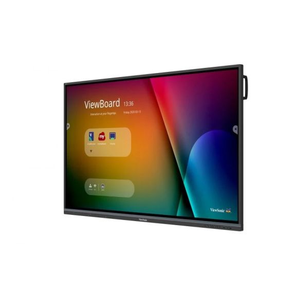 74.5" ИНТЕРАКТИВНЫЙ ДИСПЛЕЙ VIEWSONIC IFP7550-3 / 4K / 3G RAM / 32GB STORAGE / BLACK