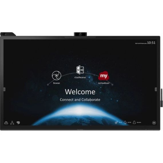 85.6" ИНТЕРАКТИВНЫЙ ДИСПЛЕЙ VIEWSONIC IFP8670 / 4K / 16GB STORAGE / BLACK