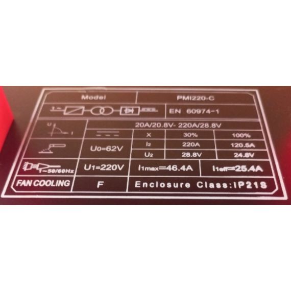 ИНВЕРТОРНЫЙ СВАРОЧНЫЙ АППАРАТ PIT PMI220-C