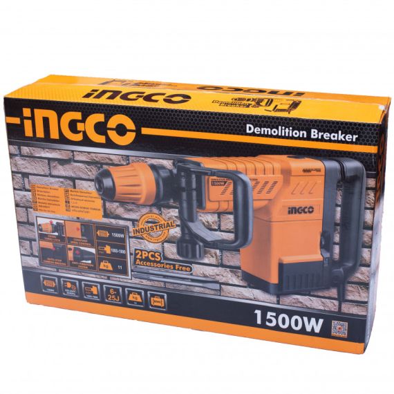 ОТБОЙНЫЙ МОЛОТОК INGCO 1500W PDB15006