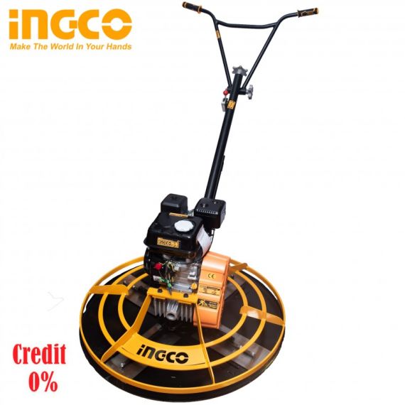 ВЕРТОЛЁТ ЗАТИРОЧНЫЙ ПО БЕТОНУ БЕНЗИНОВЫЙ 6.5HP INGCO GPT361-2