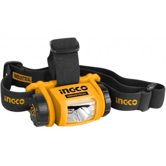 НАЛОБНЫЙ ФОНАРЬ INGCO HHL013AAA2 INDUSTRIAL
