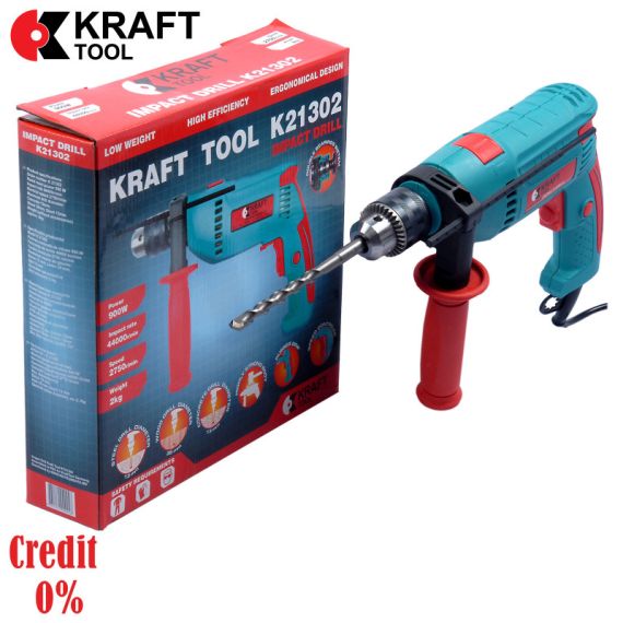 ЭЛЕКТРОДРЕЛЬ УДАРНАЯ  900W K21302 KRAFTTOOL