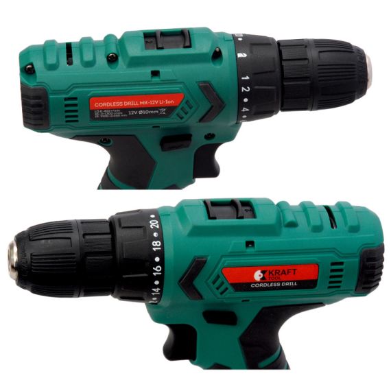 ШУРУПОВЕРТ АККУМУЛЯТОРНЫЙ KRAFTTOOL 12V KT12VLI-ION