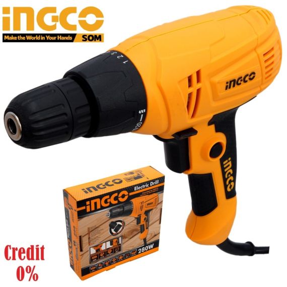 ШУРУПОВЕРТ ЭЛЕКТРИЧЕСКИЙ INGCO ED2808 280W