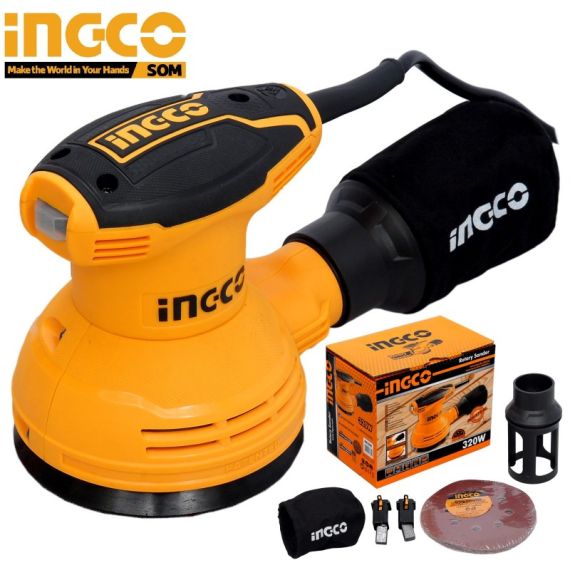 ЭКСЦЕНТРИКОВАЯ ШЛИФОВАЛЬНАЯ МАШИНА, INGCO RS3208