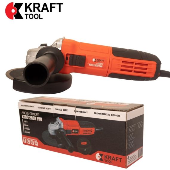 БОЛГАРКА УШМ  KRAFTTOOL  KT95125 SR PRO