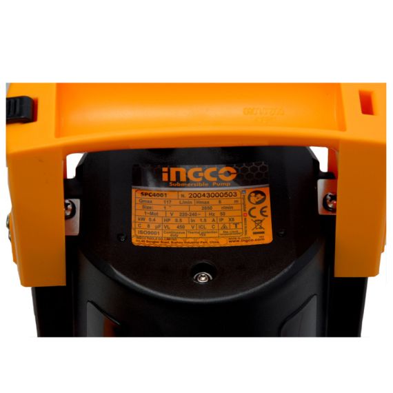 ПОГРУЖНОЙ НАСОС, INGCO SPC4001