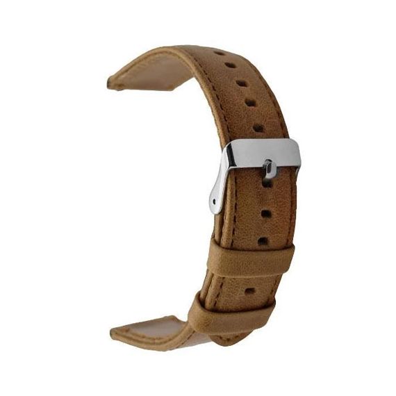 РЕМЕШОК КОЖАНЫЙ ДЛЯ AMAZFIT 22MM BROWN