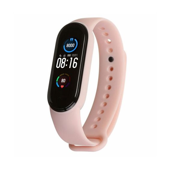 РЕМЕШОК ДЛЯ БРАСЛЕТА XIAOMI MI BAND 5/6 PINK