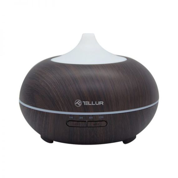 TELLUR WIFI SMART AROMA DIFFUSER, 300ML, LED, DARK BROWN, TLL331261