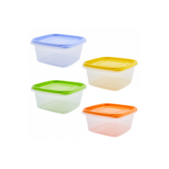 168010 CONTAINER ALEANA OMEGA, PATRAT, 0.45 L