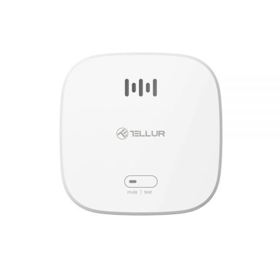 TELLUR WIFI SMART SMOKE SENSOR, CR123A, WHITE, TLL331281